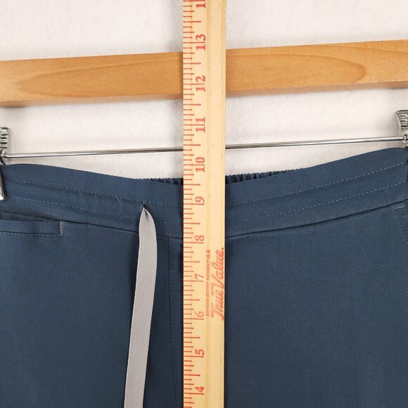 FIGS Pants Women Small Blue Yola Skinny Straight Scrub Bottoms Technical Medical - Picture 8 of 15